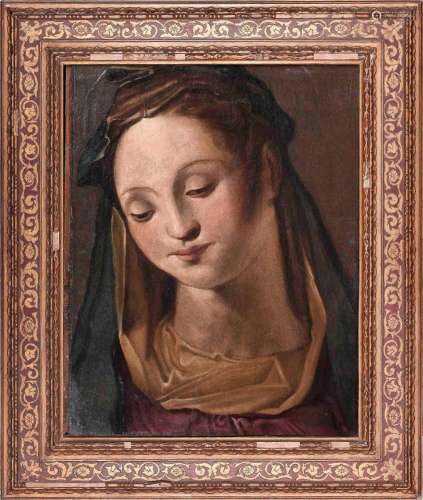ESCUELA DE PARMA (S. XVI) - Retrato de Virgen María
