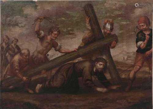 ESCUELA ESPAÑOLA (S. XVII) - Cristo de la Pasión