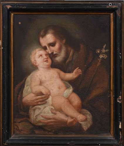 CÍRCULO DE VICENTE LÓPEZ - San José con Niño Jesús