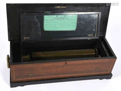 Caja de música realizada en madera. Ocho melodías. Jérôme Th...