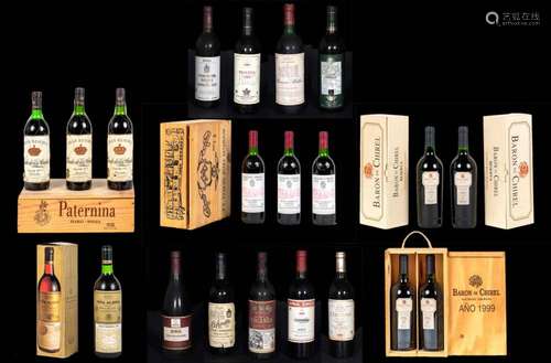 Lote de 12 botellas Viña Zaco, Reserva 1990, Bodegas Bilbaín...