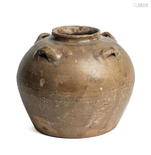 A CELADON GLAZED JAR, PROBABLY SAWANKHALOK, THAILAND, 14TH/1...