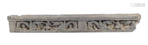 A GANDHARA GREY SCHIST BORDER FRIEZE SECTION, NORTH-WESTERN ...