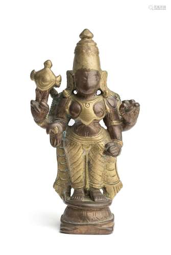 A 'GANGAJUMNA' FIGURE OF VISHNU, TAMIL NADU, SOUTH I...