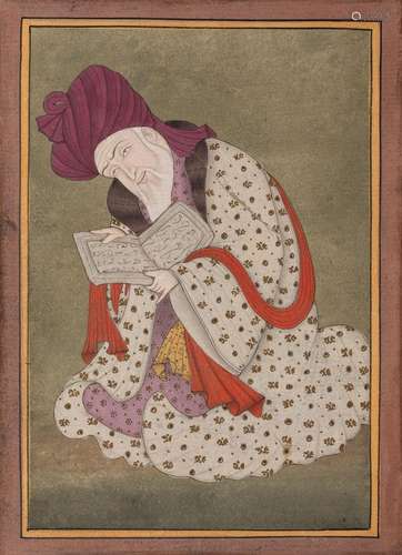 A MUSLIM SCHOLAR, PROBABLY HYDERABAD, LATE 19TH CENTURY