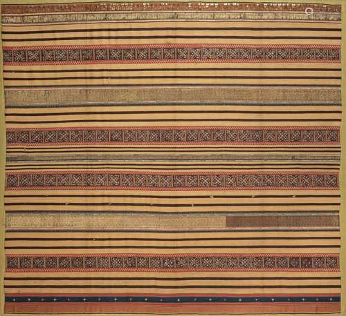 A WOMAN'S SARONG (TAPIS), KAUER PEOPLE, LAMPUNG, SUMATRA...