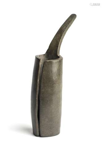 A BRONZE SLIT BELL, JAVA, INDONESIA, CIRCA 14TH CENTURY