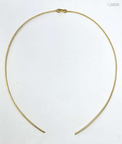 A GOLD WIRE TORC, JAVA, INDONESIA, 19TH/20TH CENTURY