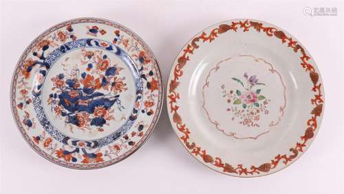 Plat chinois en porcelaine Imari, Chine, Kangxi, vers 1