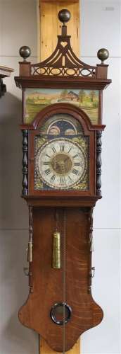 Horloge à queue ou horloge de maire de Groningue avec i