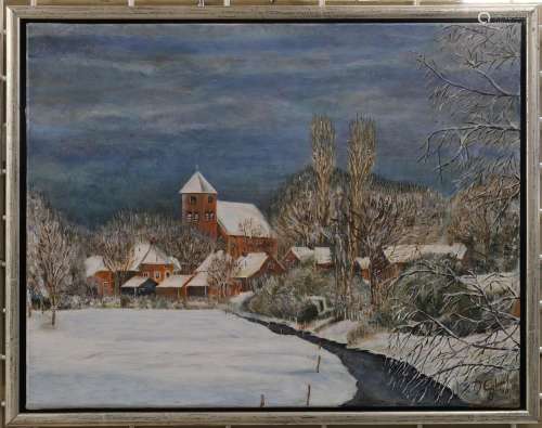 Egberts, Jan (1951) "Groninger village view Termunten&q...