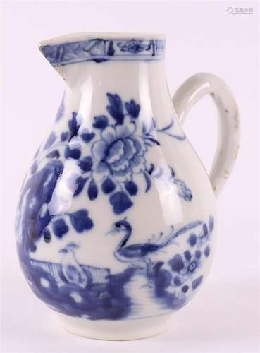 Pot à lait en porcelaine bleue et blanche, Chine, Qianl