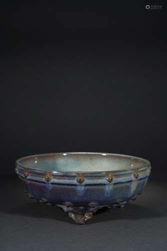 Ancient Chinese Jun Porcelain Glaze Porcelain Washing