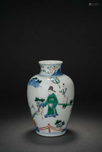 Chinese porcelain jars, Qing