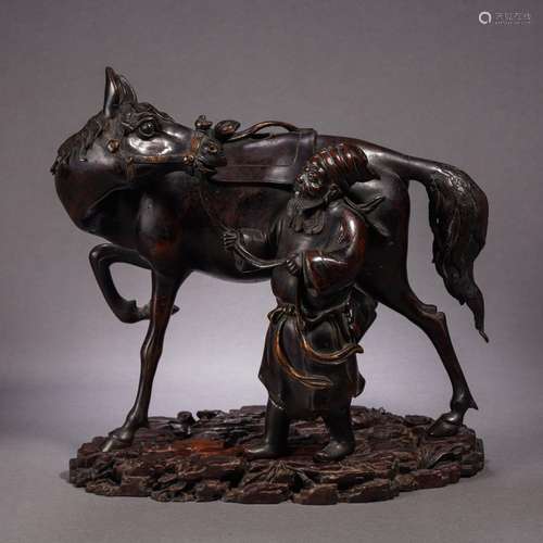 A Bronze Figure Sculpture