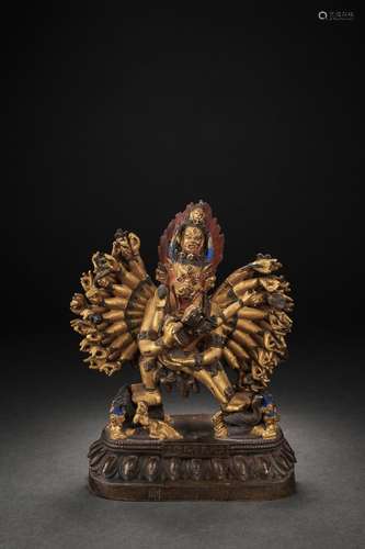 Chinese Bronze Buddha Statue