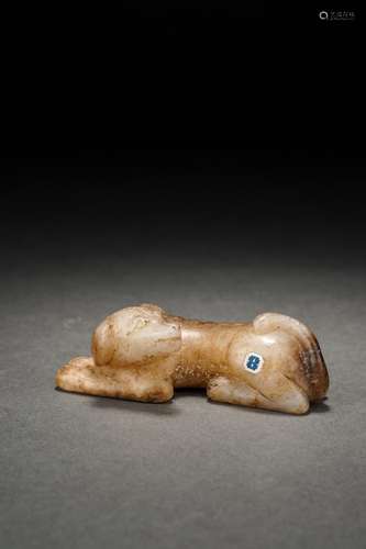 Ancient Chinese Jade Dog