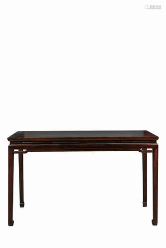 Chinese mahogany table, Qing