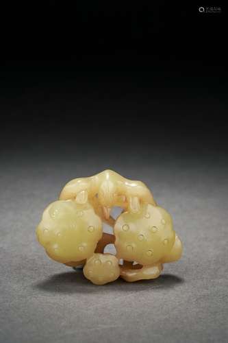 Chinese Hotan Topaz Accessories, Qing