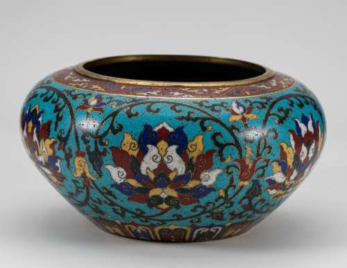 Ming Dynasty Cloisonne Bowl