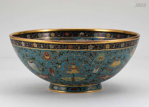 Ming Dynasty Cloisonne Bowl