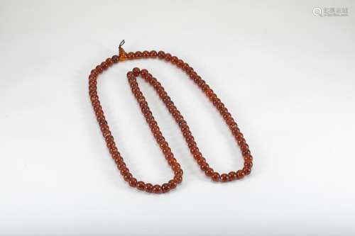 Ming Dynasty Amber String