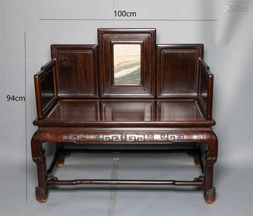 Qing Dynasty Huanghua Pear Throne