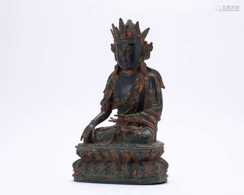 Bronze Buddha Statue of the Ming Dynasty