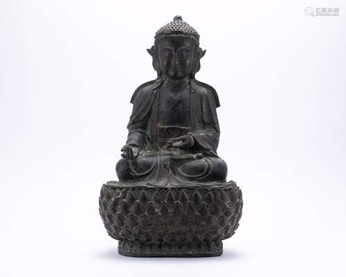 Ming Dynasty Buddha statue of Shakyamuni