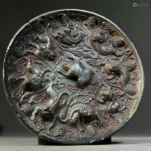 Tang Dynasty Bronze Mirror