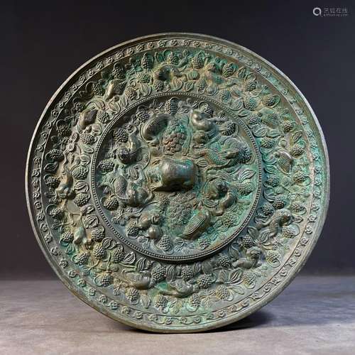 Tang Dynasty Bronze Mirror