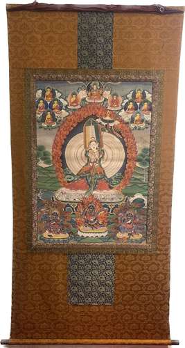 Qing Dynasty Thangka