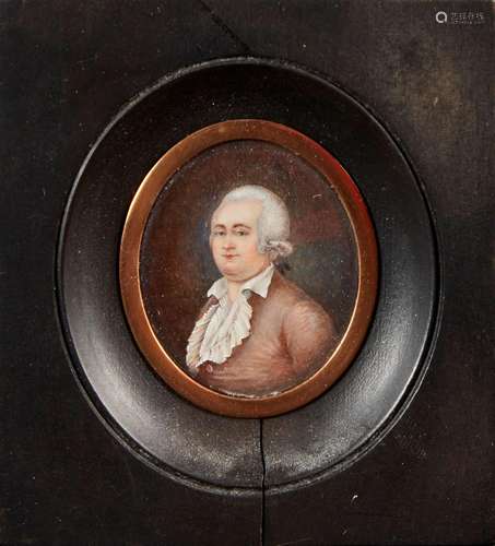 Ecole FRANCAISE du XVIIIe siècle<br />
Portrait de Benoît Al...