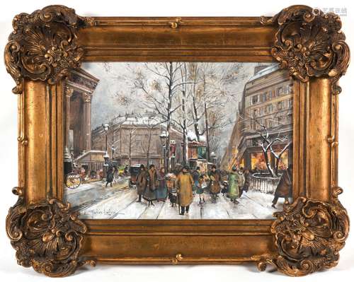 Eugène GALIEN-LALOUE (1845-1941)<br />
Place de la Madeleine...