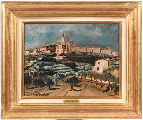 Henry de WAROQUIER (1871-1970)<br />
Paysage d'Italie<br />
...