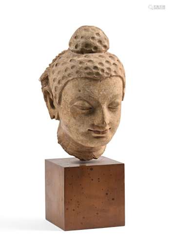 INDE - GANDHARA, art gréco-bouddhique, IIe/IVe siècle<br />
...
