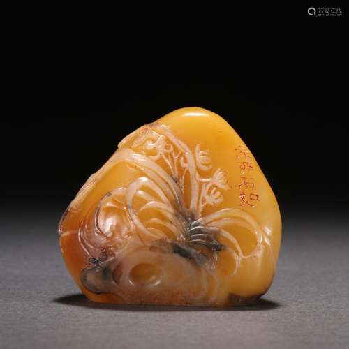 Tianhuang stone orchid pattern seal