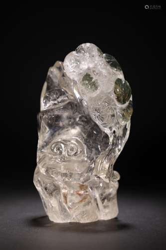 crystal pine ornament