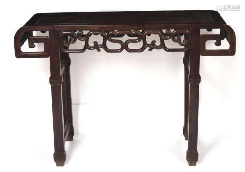 Chinese Qing Rosewood Table