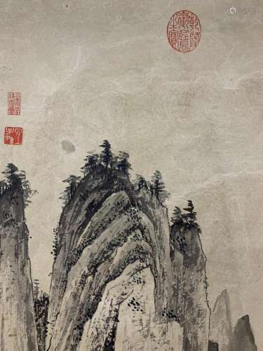 Shen Zhou Landscape Painting