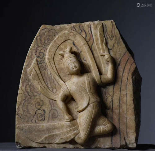 In or before the Ming Dynasty, White Marble stone immortals