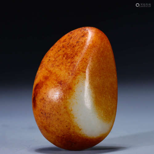 In the Qing Dynasty, Hotan Jade original stone