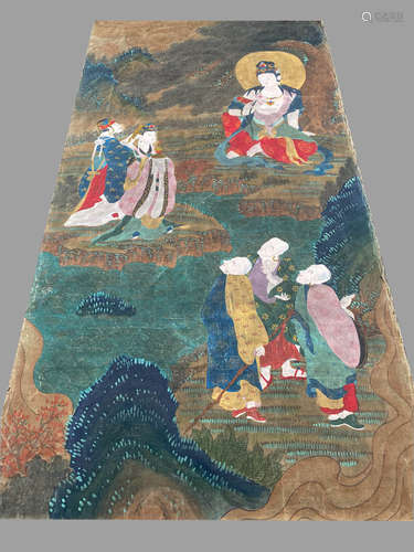 Ding Yunpeng's Silk Book (Guanyin)