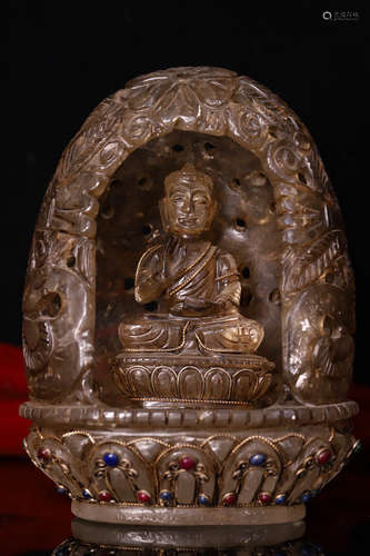 Before or during the Ming Dynasty, Crystal Shakyamuni Buddha