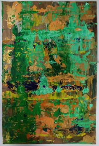 GERHARD RICHTER B.1932 GERMAN OIL AND MIXED MEDIA PAINTING O...