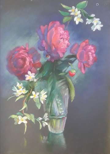 Oil painting on canvas still life