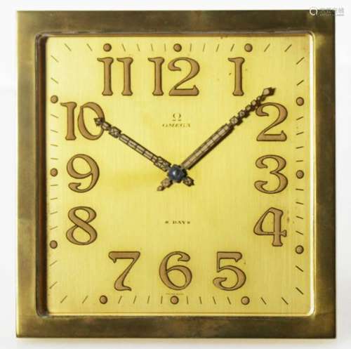 Large Omega Standing Clock