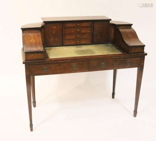 Antique Carlton House Secretaire Desk