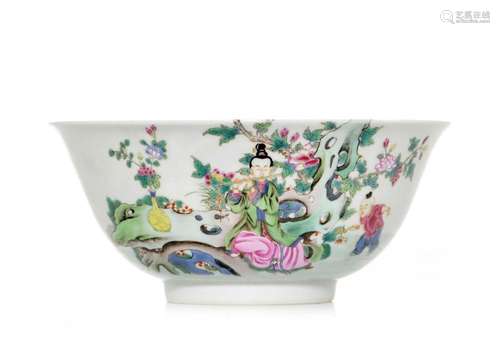 Chinese Famille Rose Bowl