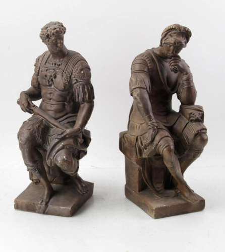 After Michelangelo, Medici Brothers, Sculptures